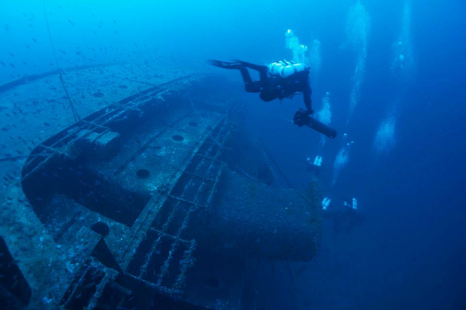 The Giannutri wrecks